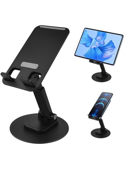Foldable 360° Rotating Phone and Tablet Stand Within 4 12.9 inch